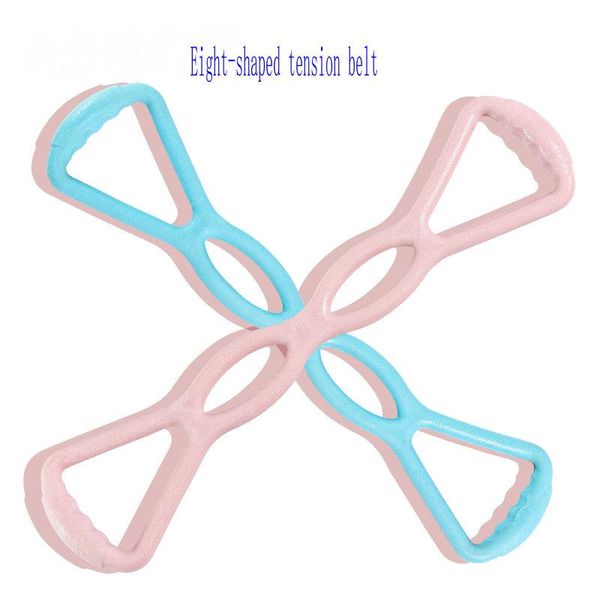 

the figure-of-eight rally home chest expander yoga figure band shoulder-opening beauty back stretch belt resistance bands