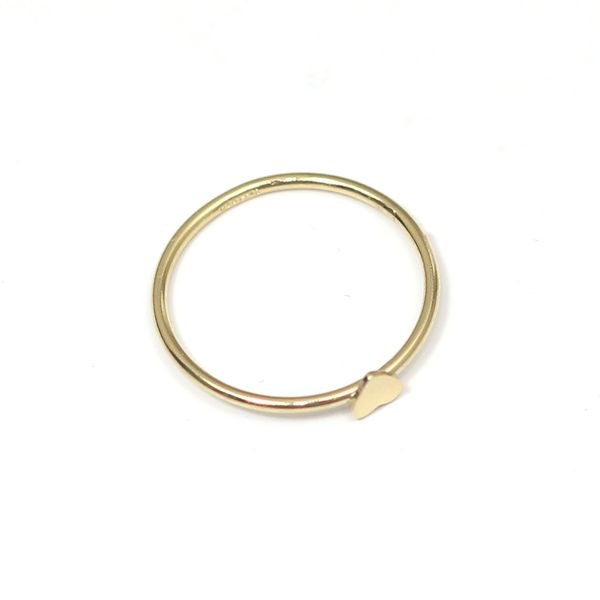 

beadsnice 14k gold filled classic rings round smooth women finger rings, Silver