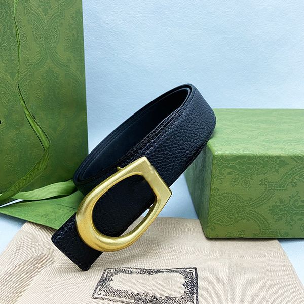 

fashion belt pattern big buckle men new designer european style g waistbands real leather women belts with box, Black;brown