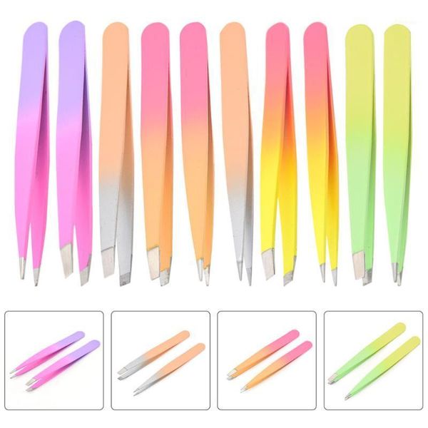 

10pcs clip kit practical shaping tools set (mixed color) eyebrow & stencils1