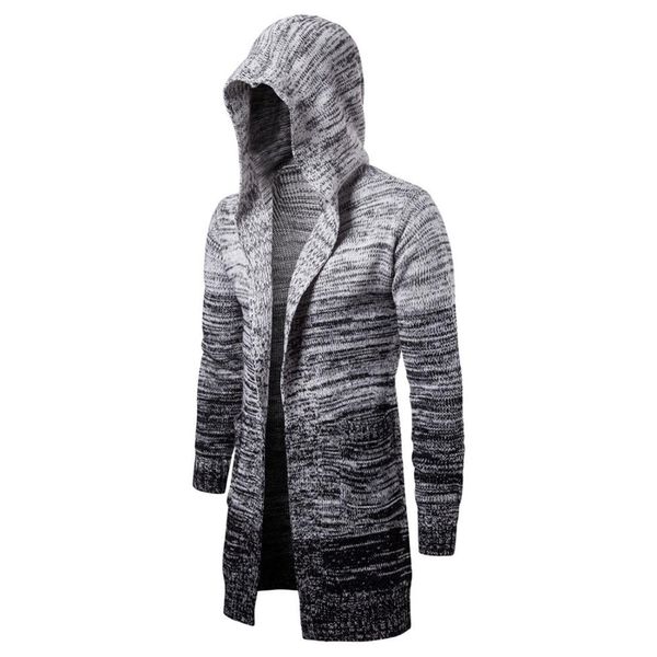 

solid men casual sweater autumn winter warm men clothes 210818, White;black