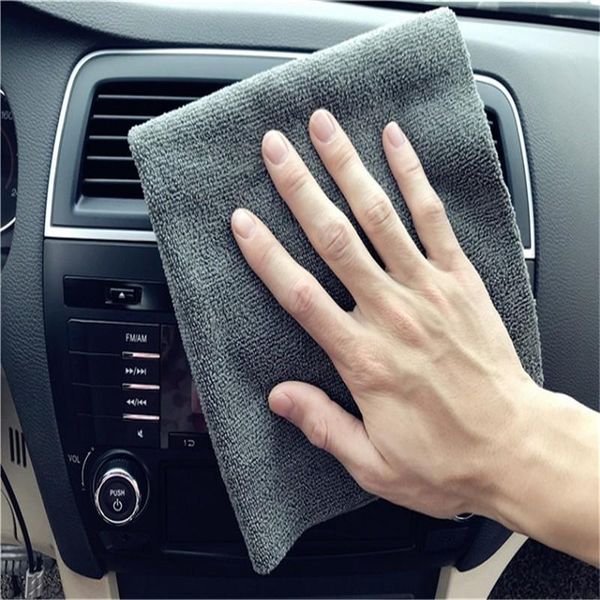 

towel special for car care quick detail wax buffing/polishing 40x40cm grey cloth microfiber cobra edgeless