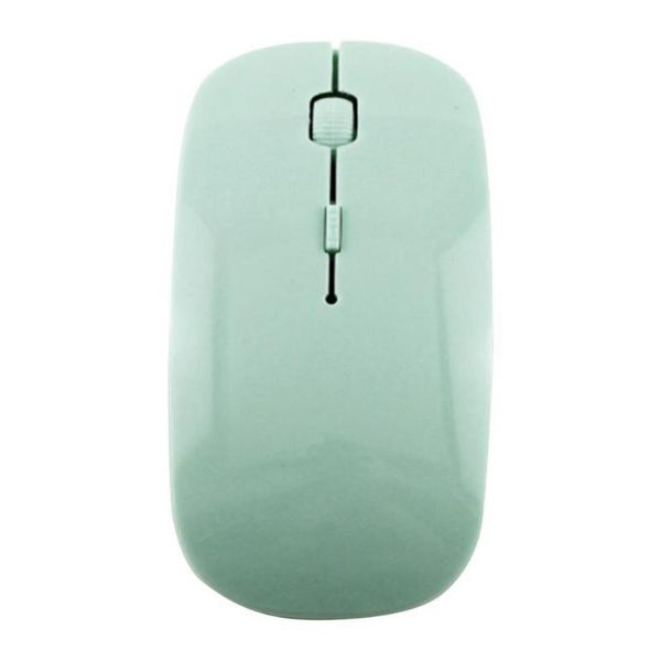 

2.4ghz wireless optical mouse 4 keys computer pc mice usb 2.0 ergonomically design ultra slim fashion red blue green