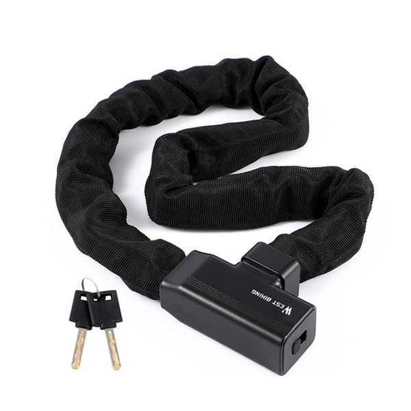 

bike locks west biking cable lock anti-theft for bicycle electric motorcycle gates alloy core durable steel mtb