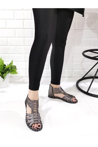 

laser women 's sandals, Black