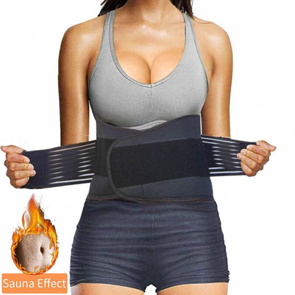 

women's shapers s-3xl plus zise waist belt for back pain trainer women 1pcs adjustable, Black;white