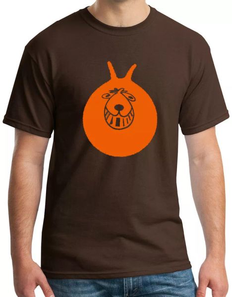 

space hopper retro 80s kids toy t-shirt, White;black