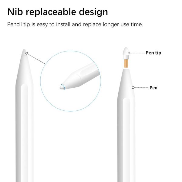 Nib Tip for iPad Pencil with Palm Rejection Only for 9th Gen Pencil