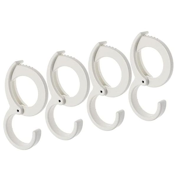 

laundry bags 4pcs/set multi-function fixed hook travel foldable hooks for hanging key clothes coat bag hanger lock buckle card s-hook