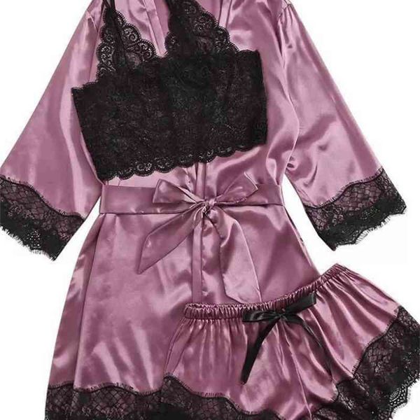 

pajamas summer ladies charming new home screen underwear nightdress, Black;white