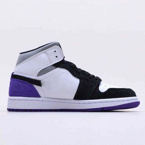 

1 men's women's basketball shoes jumpman 1s dark mocha university blue sneaker trainers size 36-46etsv