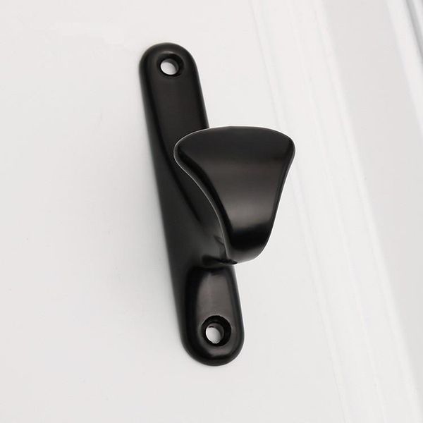 

hooks & rails 2pcs aluminum alloy storage hook modern wall hanger screw for kitchen bathroom room cloth towel rack coat hat holder