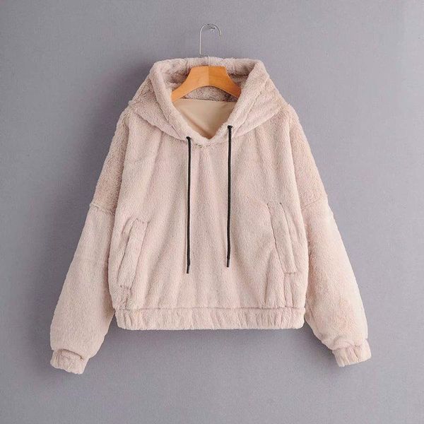 

women's jackets sy342-65 in europe and the wind lamb fur hooded jacket, Black;brown