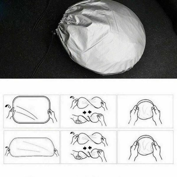 

sun block car sunshade 6pcs/set accessories anti-uv breathable parts side