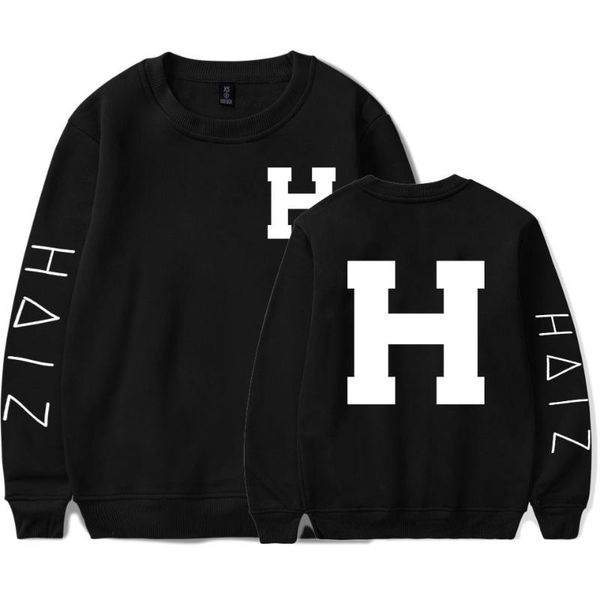

men's hoodies & sweatshirts hailee steinfeld sweatshirt o-neck tracksuit women men outwear harajuku streetwear 90s star fashion cloth, Black