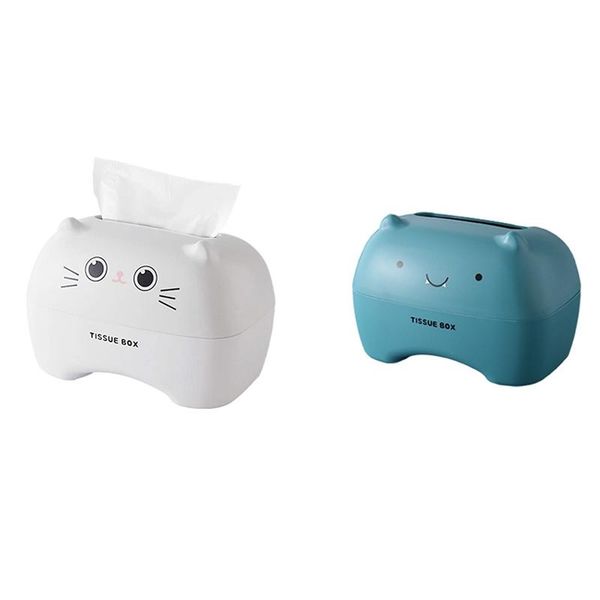

tissue boxes & napkins facial box, dispenser paper towel cartoon container for home / office decoration