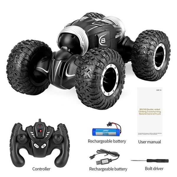 Roclub 4WD 2.4GHz RC Auto da arrampicata per bambini 1:16 Ad alta velocità R Telecomando Off Road By Twist Rc Stunt Ragazzi Giocattolo 211029