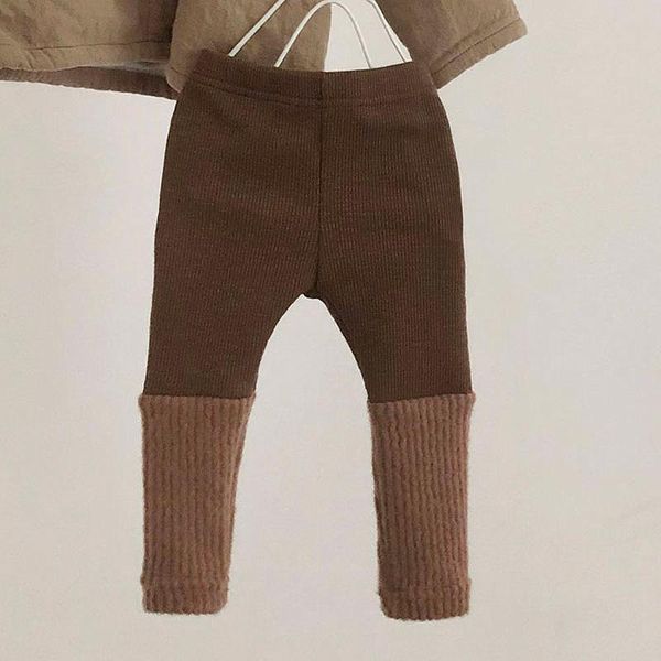 

baby pants for boys girls winter velvet thick patchwork trousers toddler warm casual bottoms 6-24 months, Blue