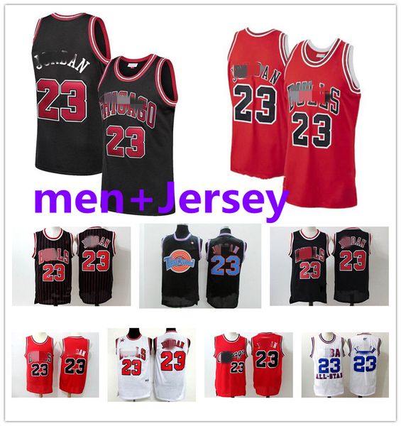 

men all-star throwback jordon chicago bulls jersey retro black red whitenba 23 michael jd vintage basketball mesh jerseys