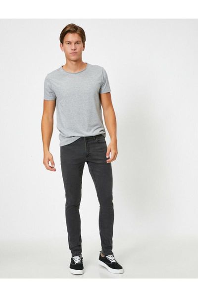 

michael skinny fit jean men's jeans 2021, Blue