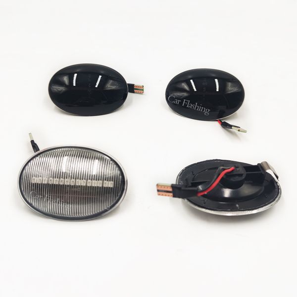 

1 pair led dynamic side marker turn signal light sequential blinker light for mini cooper r55 r56 r57 r58 r59 cl-r56-lsm-sm