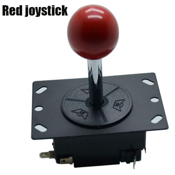 

game controllers & joysticks arcade joystick diy red ball 4/8 way fighting stick parts for