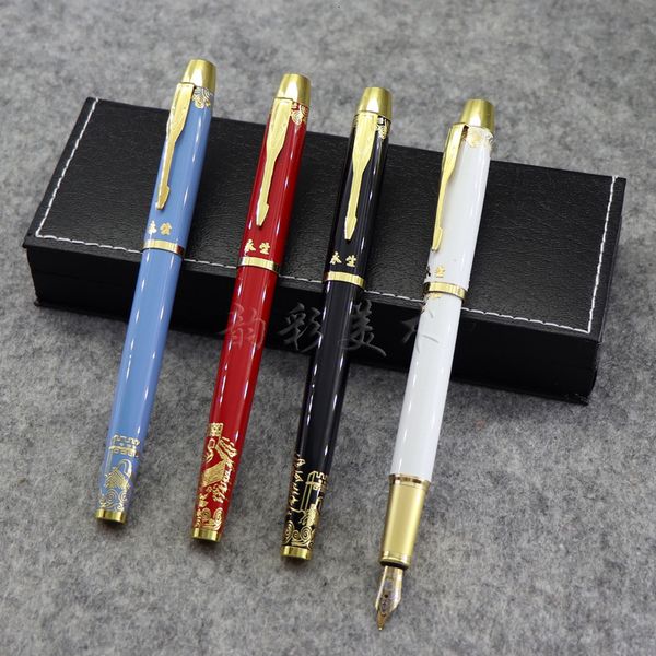 

yongsheng metal calligraphy business gift relief art pen enterprise