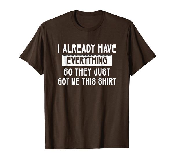 

i already have everything so they just got me this shirt, White;black