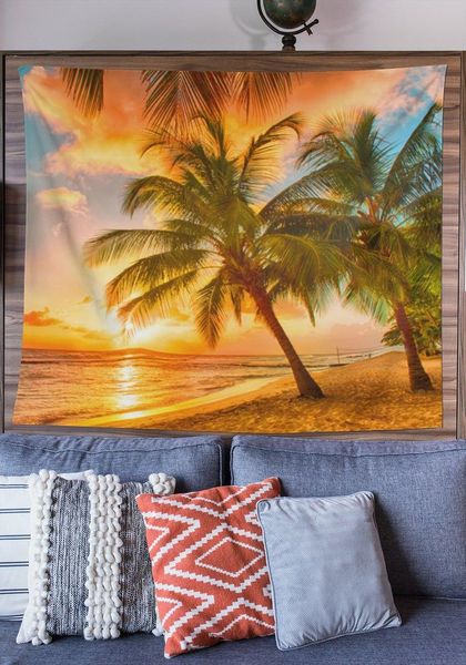 

tapestries summer islands wall tapestry , hawaii on the hanging, tapestry, landscape art, bedroom room art