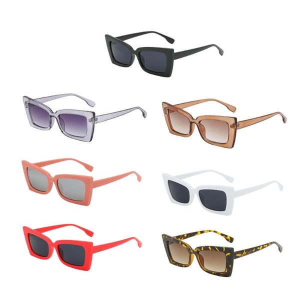 

outdoor eyewear retro trendy cat eye sunglasses cycling glasses men women leopard fashion anti-uv travel fishing hiking