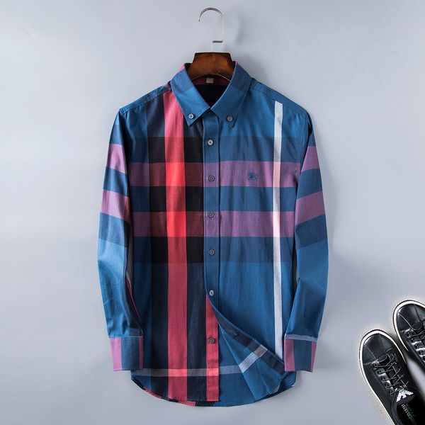 

2021 classic dress shirts single-breasted long sleeve casual men clothing harajuku shirt slim fashion business tshirts -3xl jd#04, White;black