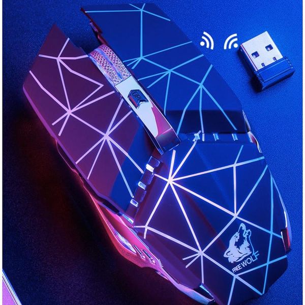 

wireless mouse 1600dpi adjustable optical computer 6 button 2.4ghz ergonomic mice for lappc