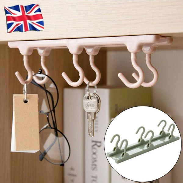 

hangers & racks 6 hook over door ironing hanging laundry storage clothes holders