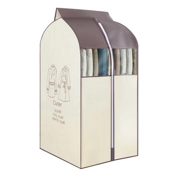

clothing & wardrobe storage 1 piece zipper clothes protector dust cover hanging bag portable closet hangers case proofing organizer