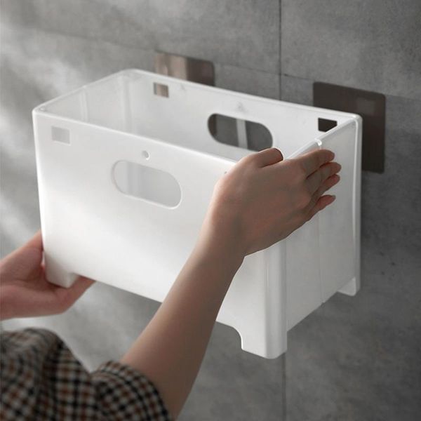 

clothing storage basket wall-mounted foldable laundry household bathroom toilet rack & organization