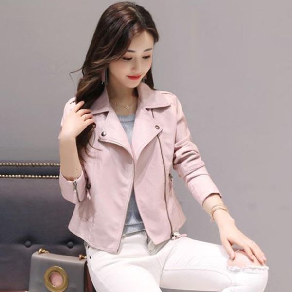 

faux coat biker pink black leather jacket womens jackets and plus size women coats