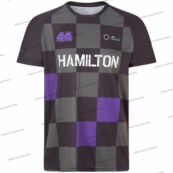 

women's t-shirt 2021 special edition racing uniform 100 grand prix fashion short-sleeved suit petronas logo shirt f1, White