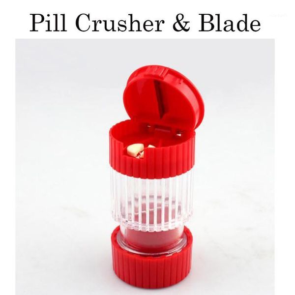 

storage bottles & jars crusher cutter portable layer powder tablet grinder splitter
