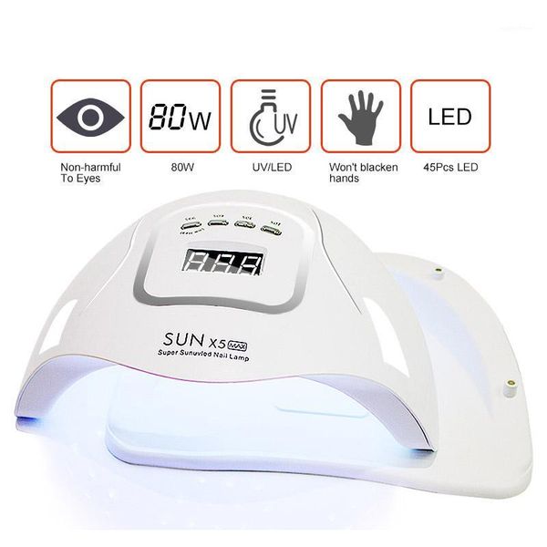 

uv led nail lamp cure all kinds off gel polish with smart auto sensor for manicure 10s/30s/60s/99s dryer1