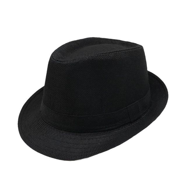 

beanies spring and summer retro men's hat fedora jazz plaid bowler classic