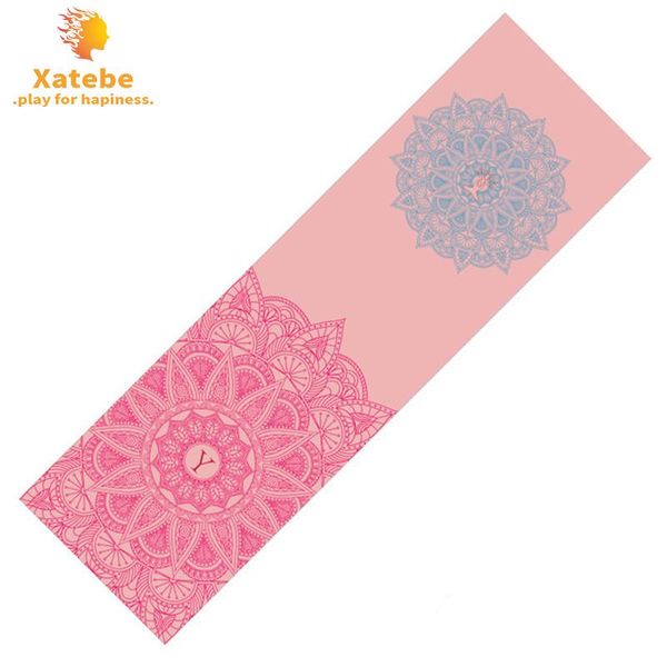 

yoga blankets non-slip blanket mat cover towel gym fitness towels printed microfiber sports travel quick-drying cushion pilates