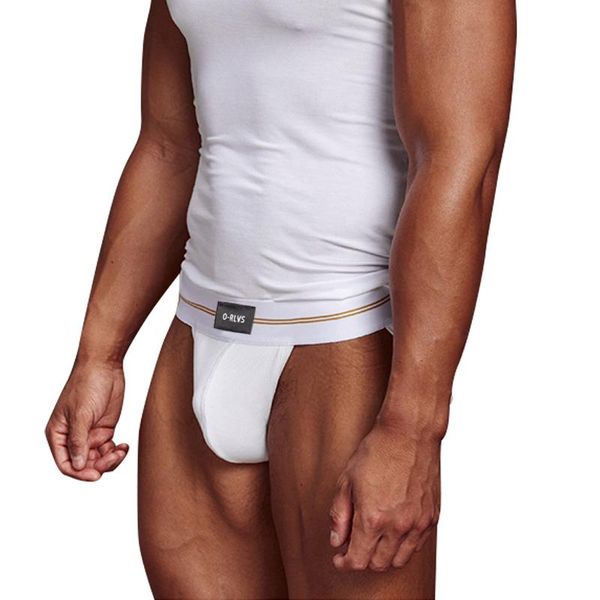 

underpants orlvs modal high fork men underwear briefs man slip bikini men's gay panties soft breathable solid colors, Black;white