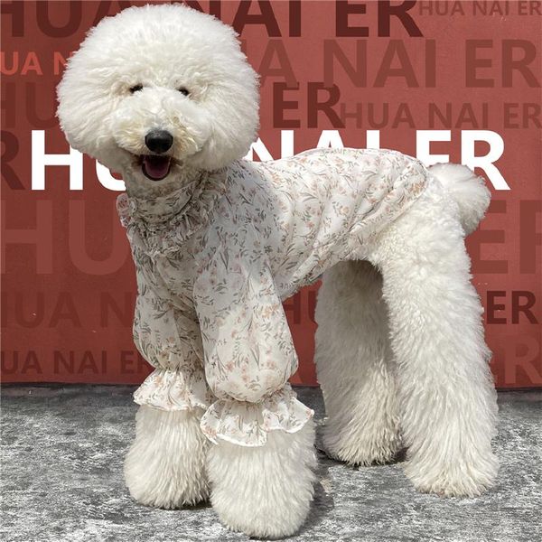 

dog apparel pets big dogs clothes giant poodle girl shirt summer