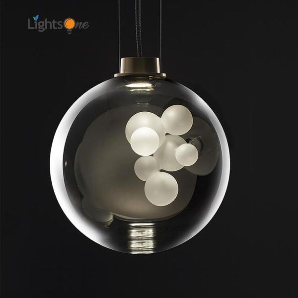 

pendant lamps glass dining room lamp modern minimalist bedroom bedside light creative table bar