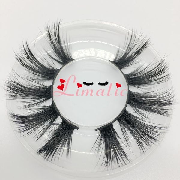 

eye makeup tools false eyelashes wispy reusable 5d faux mink synthetic 25mm long lashes limatic1