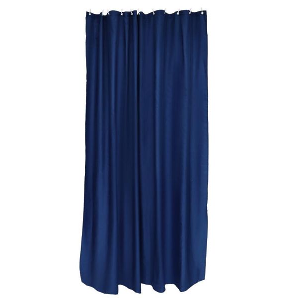 

shower curtains 1pc bath curtain plain design practical bedroom shade (dark blue)