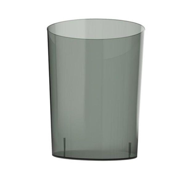 

waste bins simple transparent flower arrangement vase elegant home deskplant pot