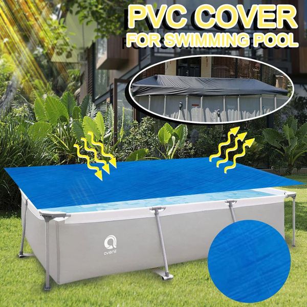 

party favor pool cover protector foot above ground blue protection lightweight thicken home keep clean for square swimming