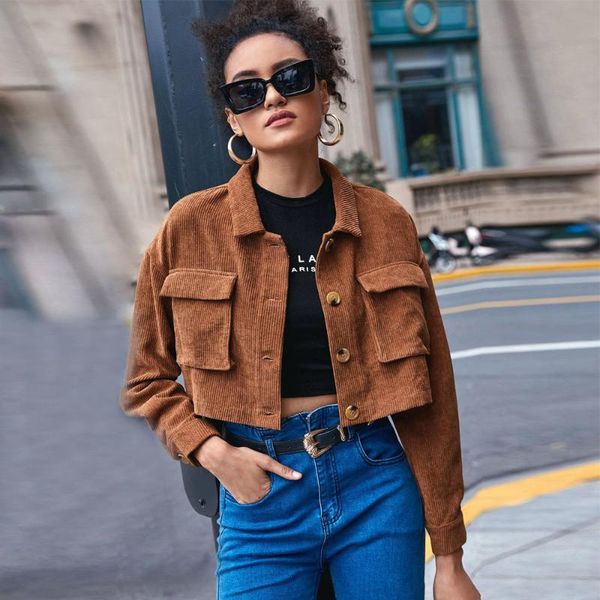 

women's jackets vintage stylish fringe beaded loose denim jacket coat women 2021 fashion long sleeve frayed trim ladies outerwear chaqu, Black;brown