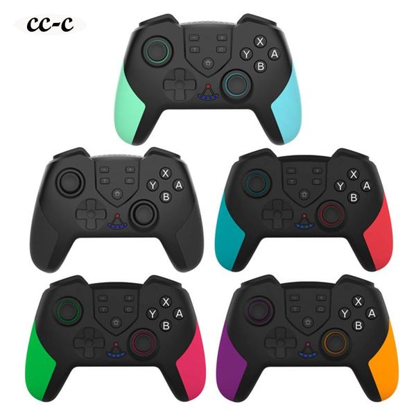 

colors game gamepad controller wireless bluetooth handle for switch pro with wake-up function macro programming controllers & joysticks